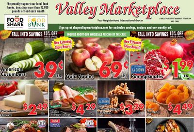 Valley Marketplace Weekly Ad October 21 - 27, 2026