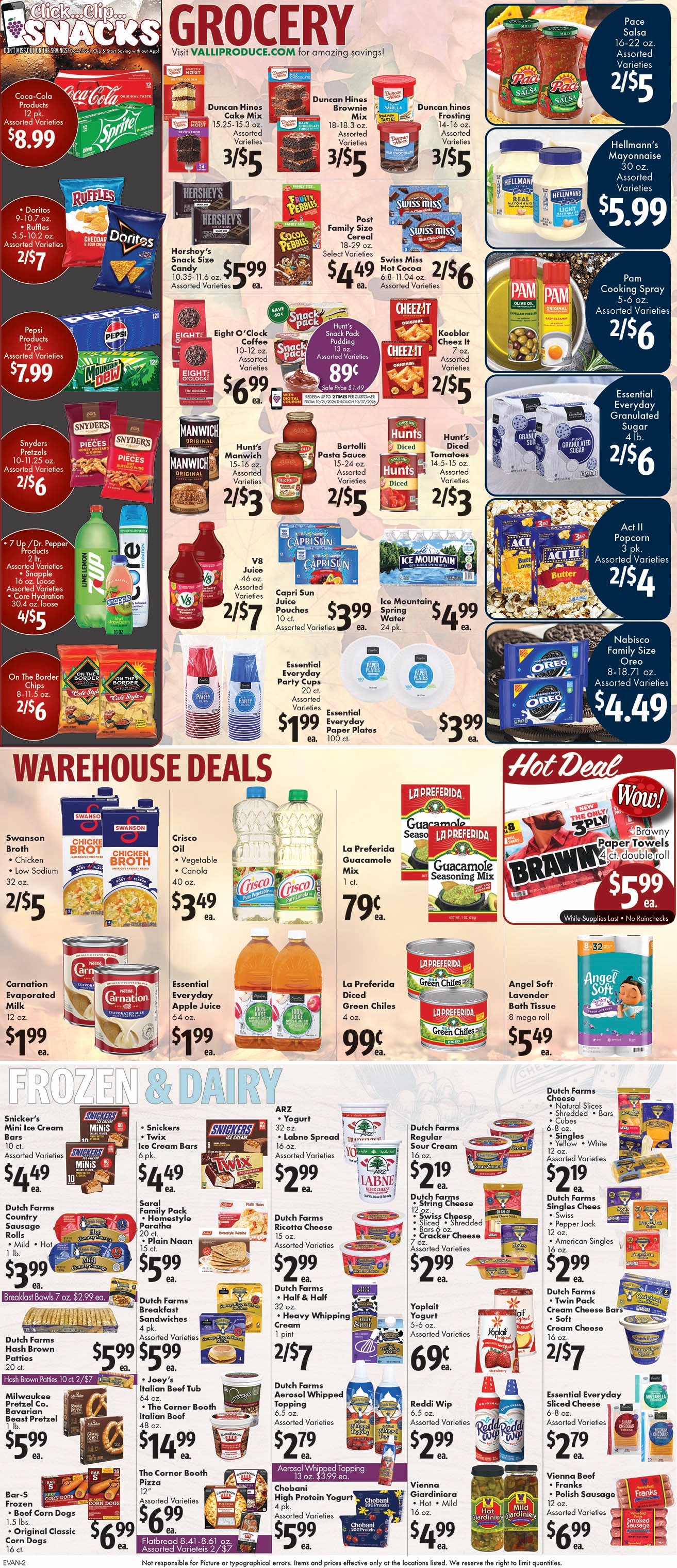 Valli Produce (Evanston, IL) Weekly Ad October 21 - 27, 2026