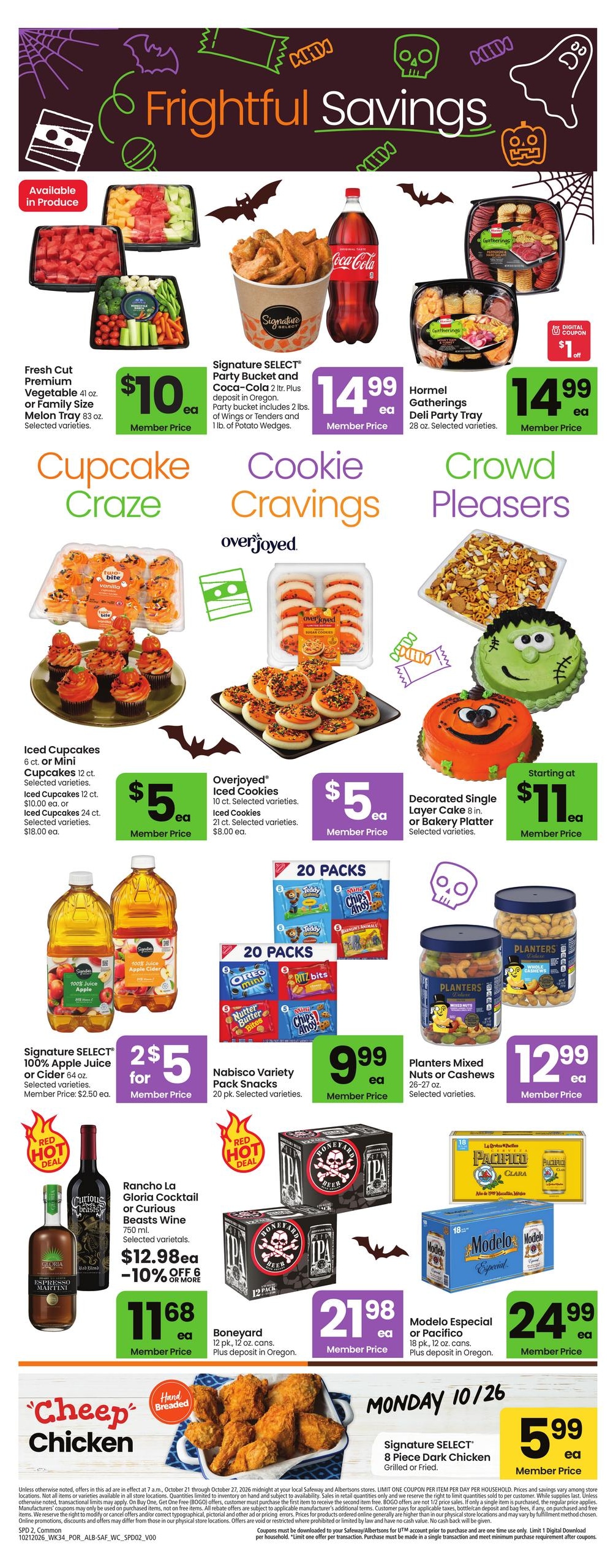 Safeway (Alvadore Area, OR) Weekly Ad October 21 - 27, 2026