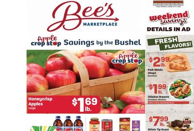 Bee's Marketplace Weekly Ad October 21 - 27, 2026