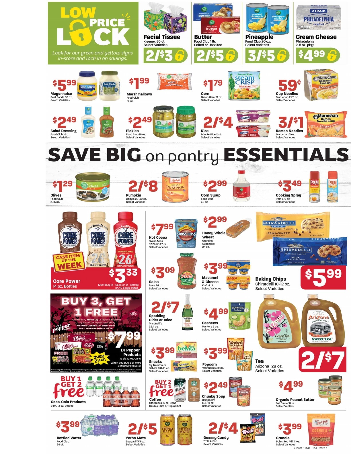 Bee's Marketplace Weekly Ad October 21 - 27, 2026