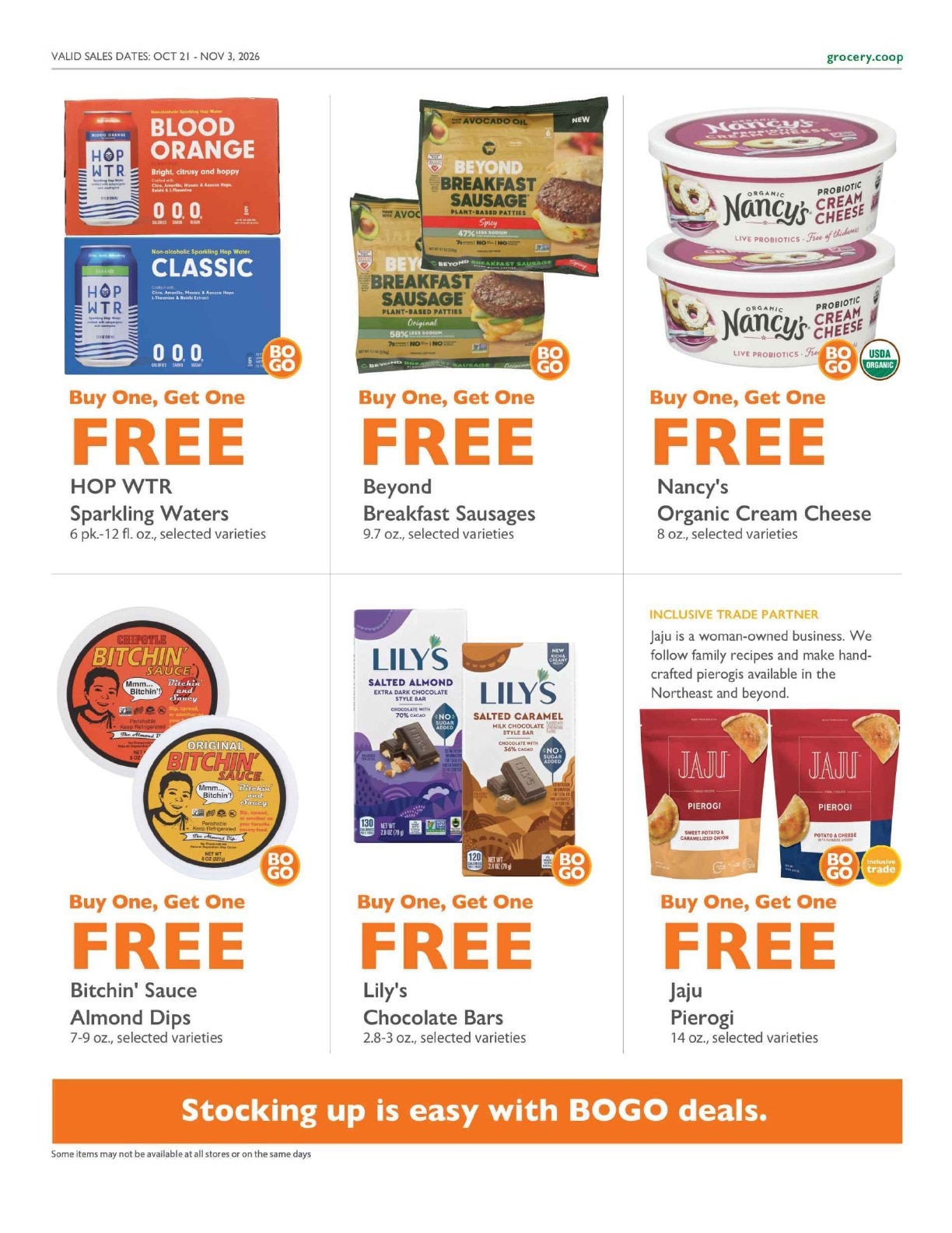 Common Market Co-op Co+op Deals Weekly Ad October 21 - November 3, 2026