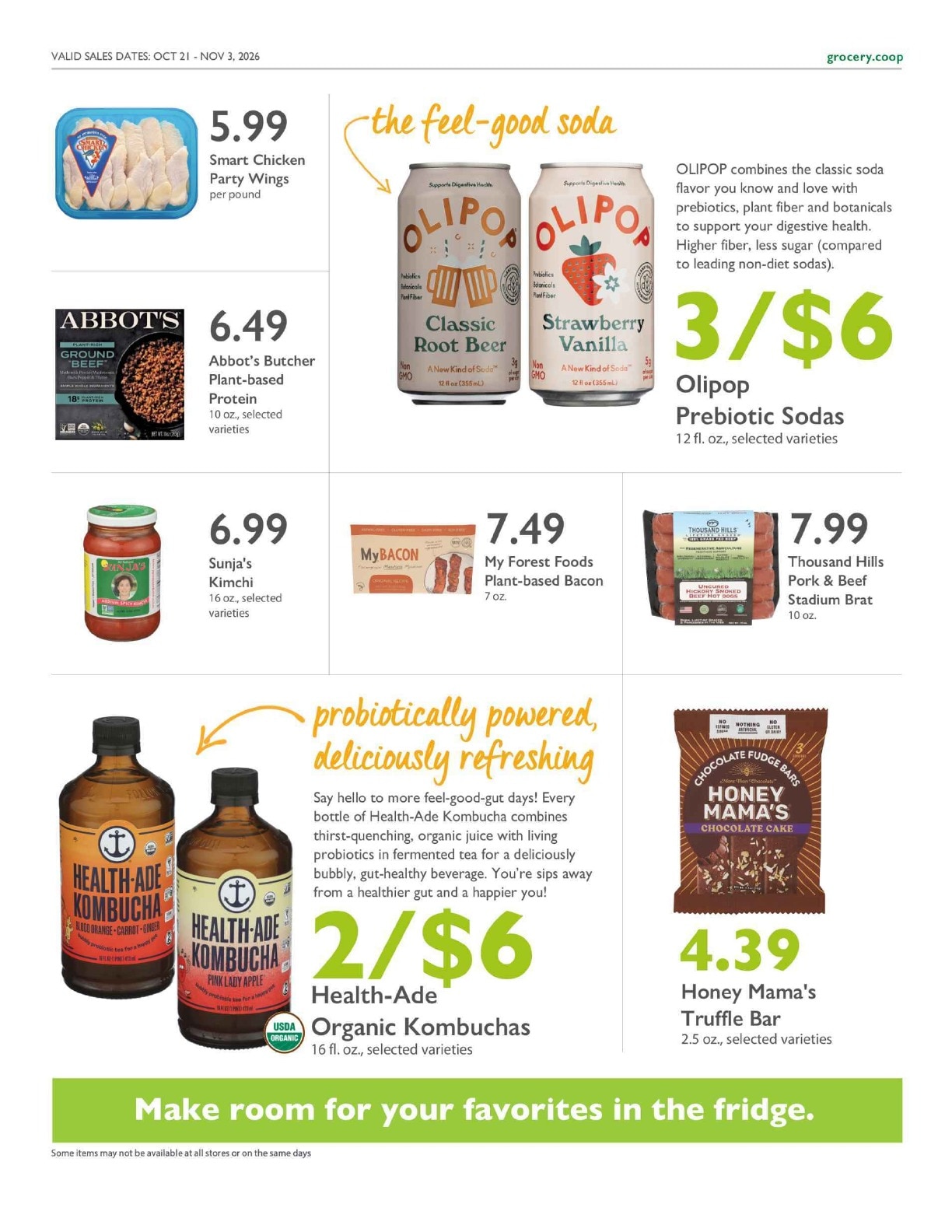 Common Market Co-op Co+op Deals Weekly Ad October 21 - November 3, 2026