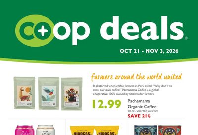 Community Food Co-op - Bellingham Co+op Deals Weekly Ad October 21 - November 3, 2026