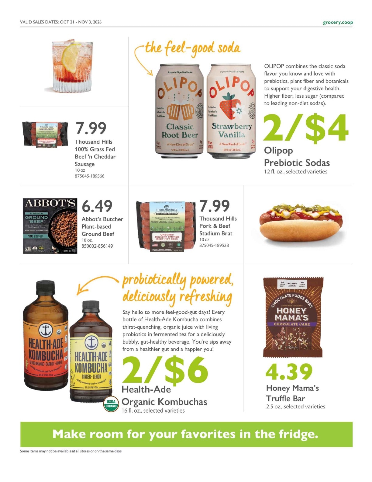 Community Food Co-op - Bellingham Co+op Deals Weekly Ad October 21 - November 3, 2026