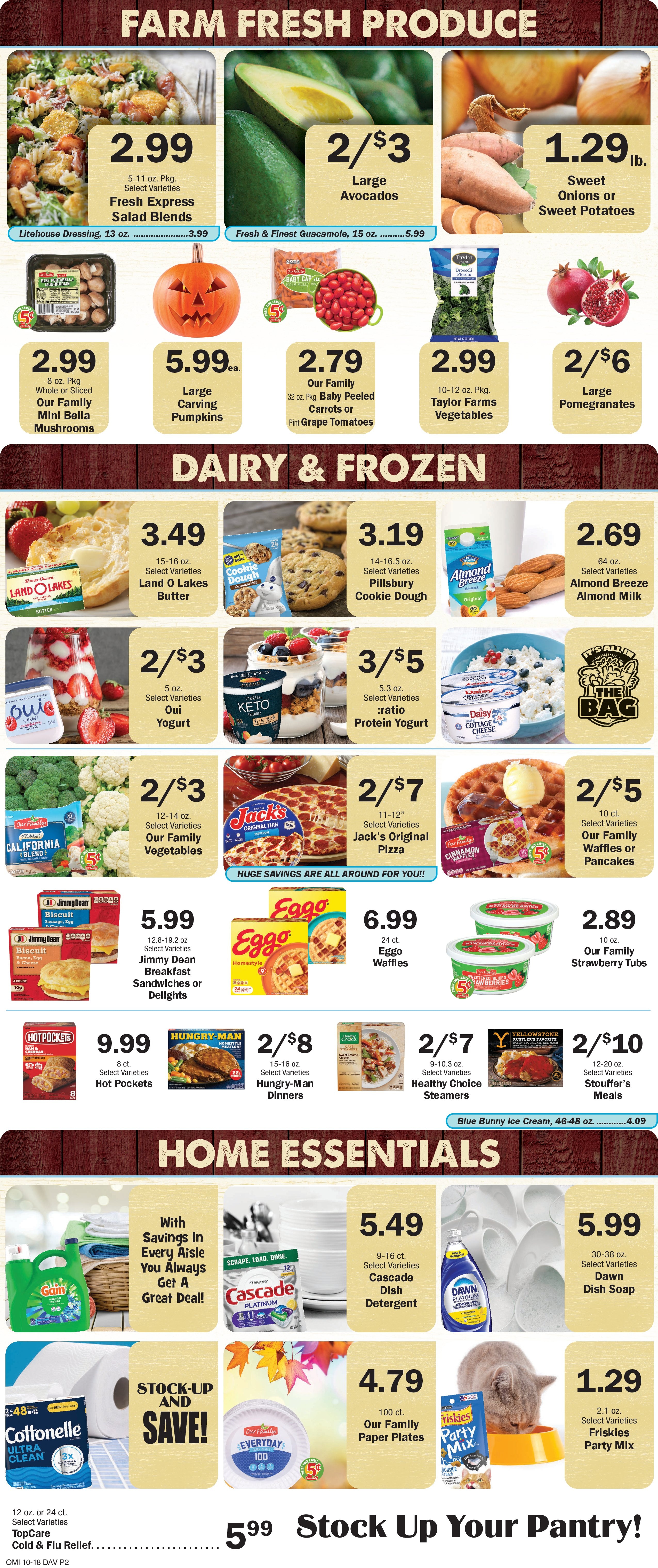 Dale's Food Pride (634 E St, David City, NE) Weekly Ad October 21 - 27, 2026