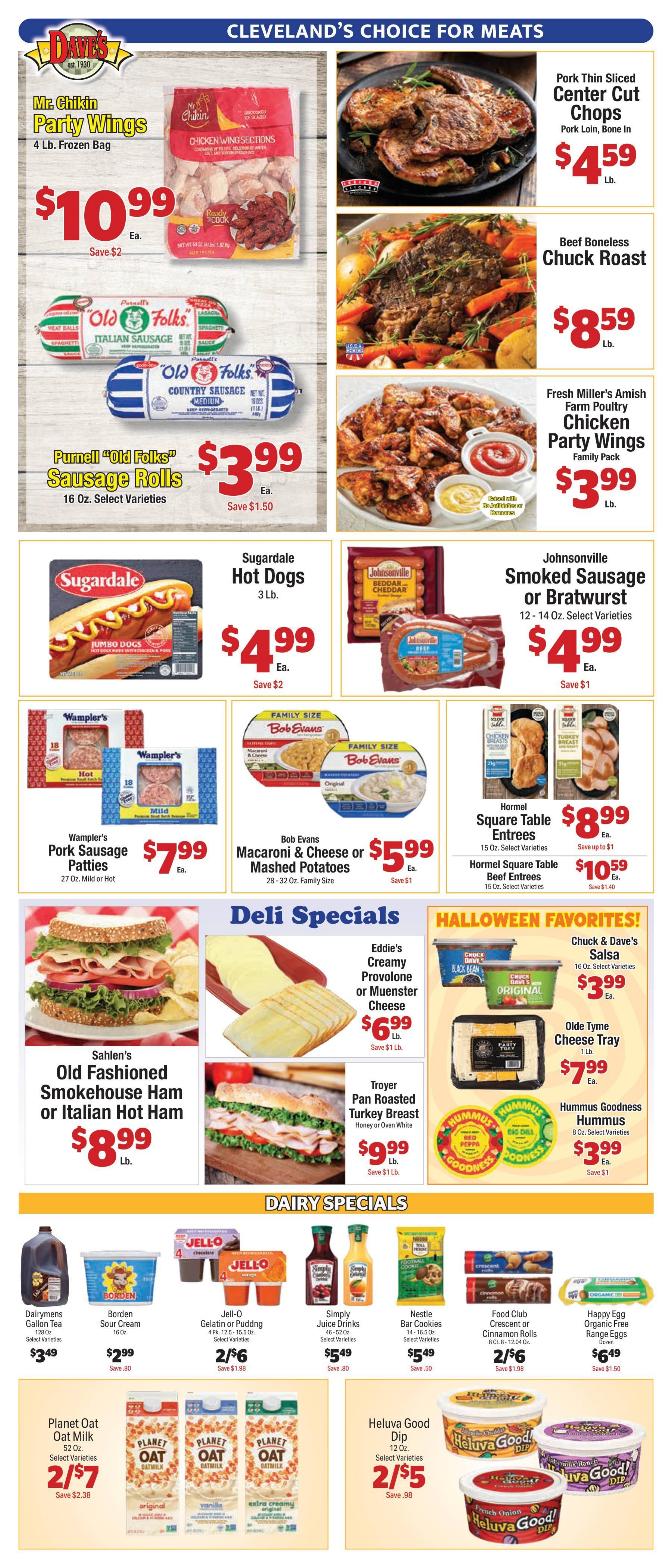 Dave's Markets Weekly Ad October 21 - 27, 2026