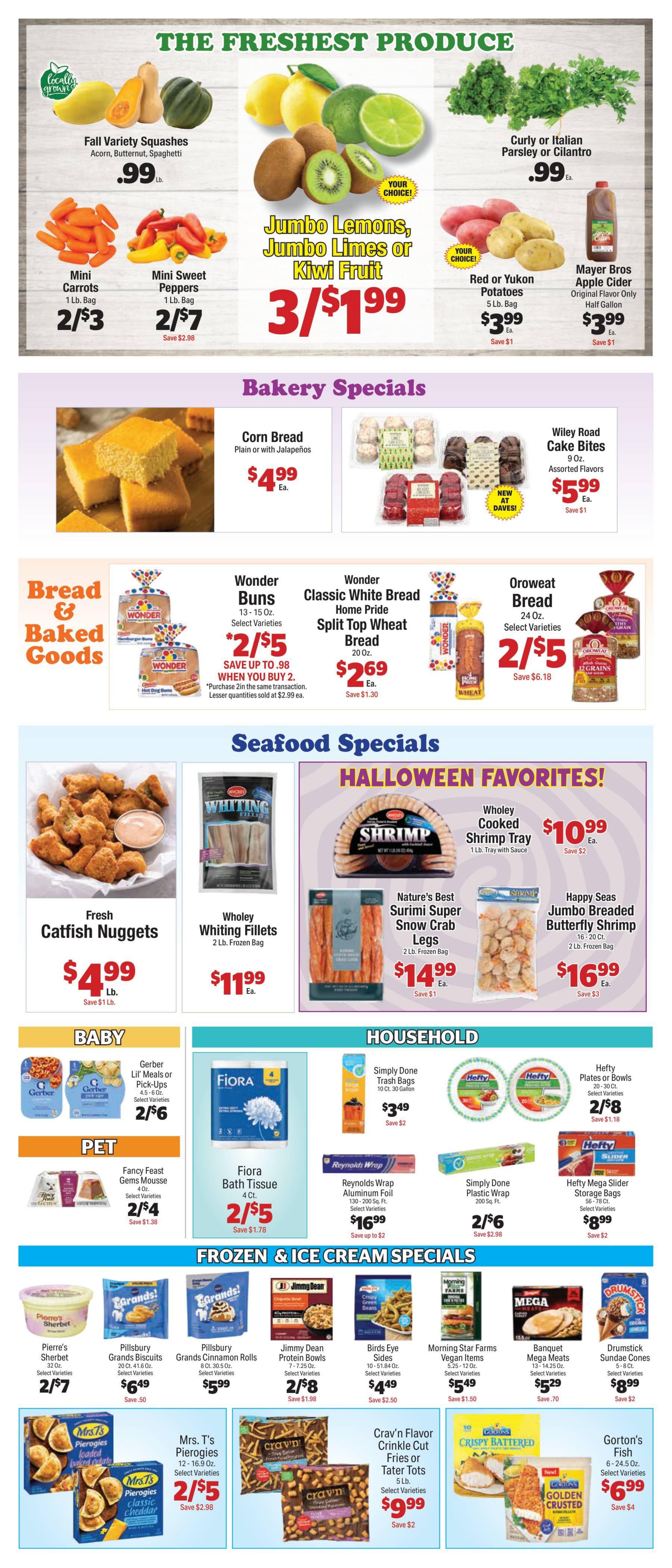 Dave's Markets Weekly Ad October 21 - 27, 2026