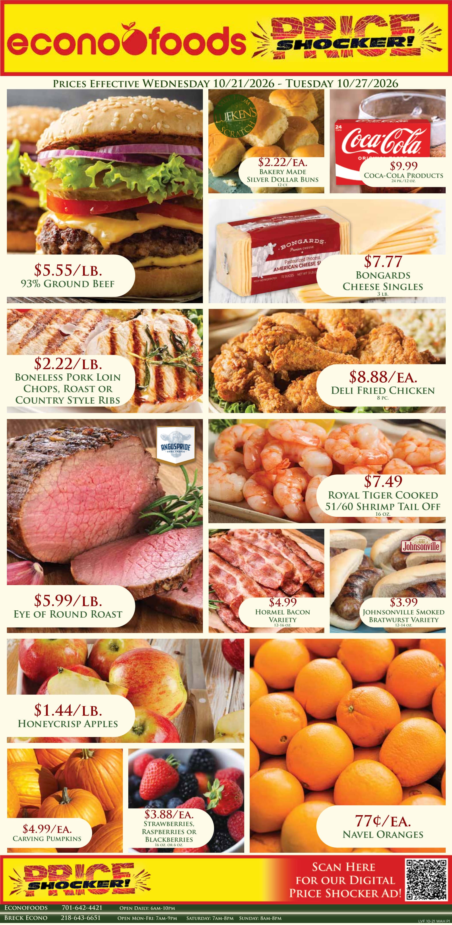 Econofoods Weekly Ad October 21 - 27, 2026