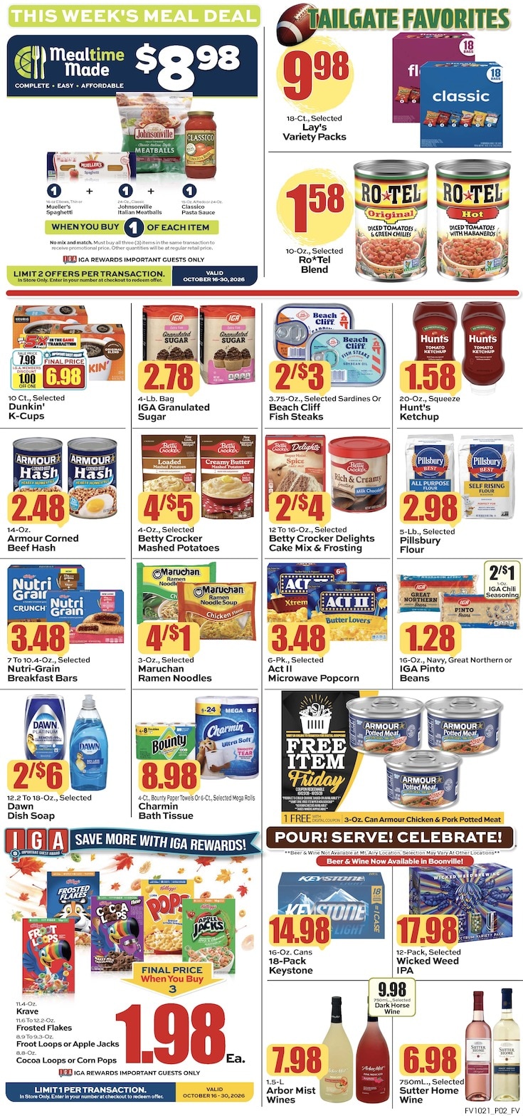 Fairvalue Marketplace Weekly Ad October 21 - 27, 2026