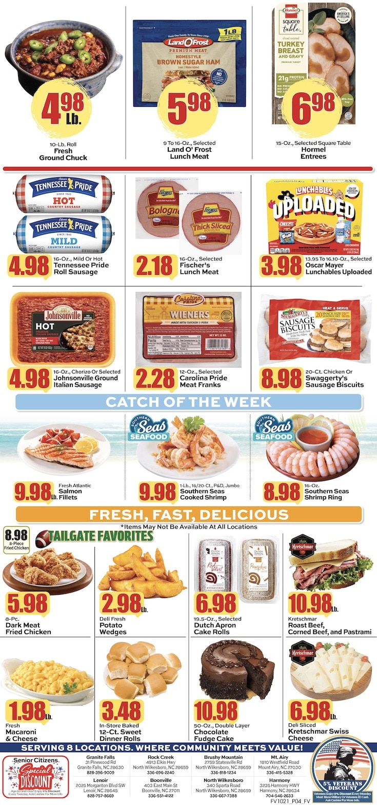 Fairvalue Marketplace Weekly Ad October 21 - 27, 2026