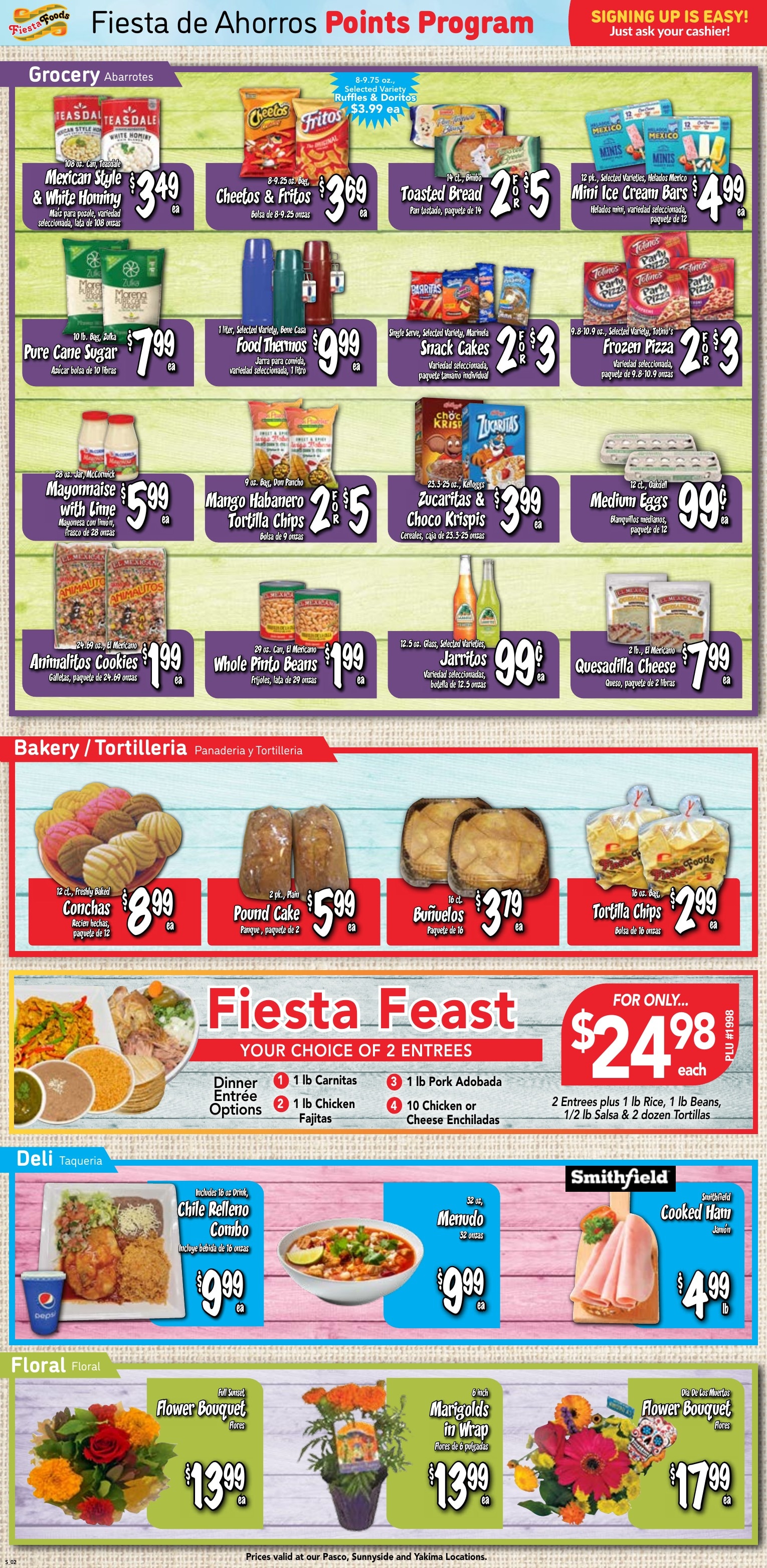 Fiesta Foods SuperMarkets Weekly Ad October 21 - 27, 2026