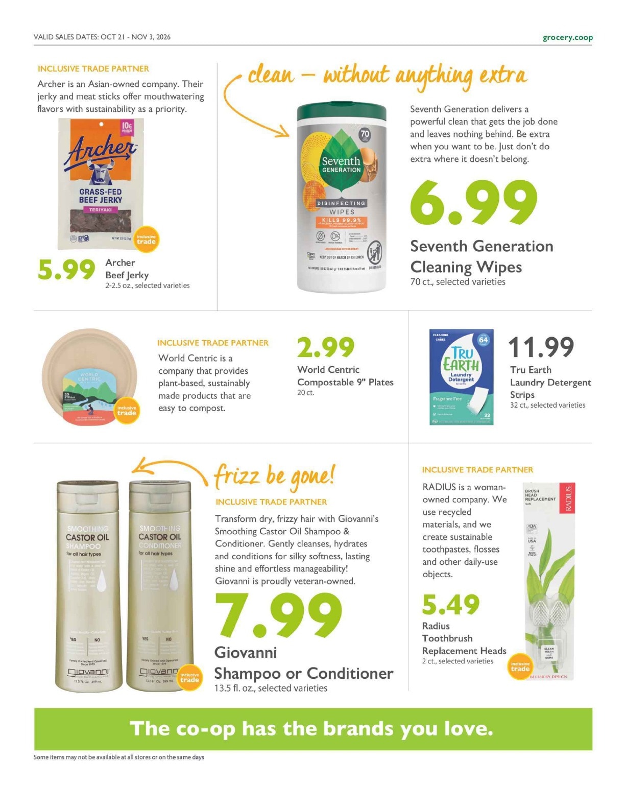 Hampden Park Co-op Co+op Deals Weekly Ad October 21 - November 3, 2026