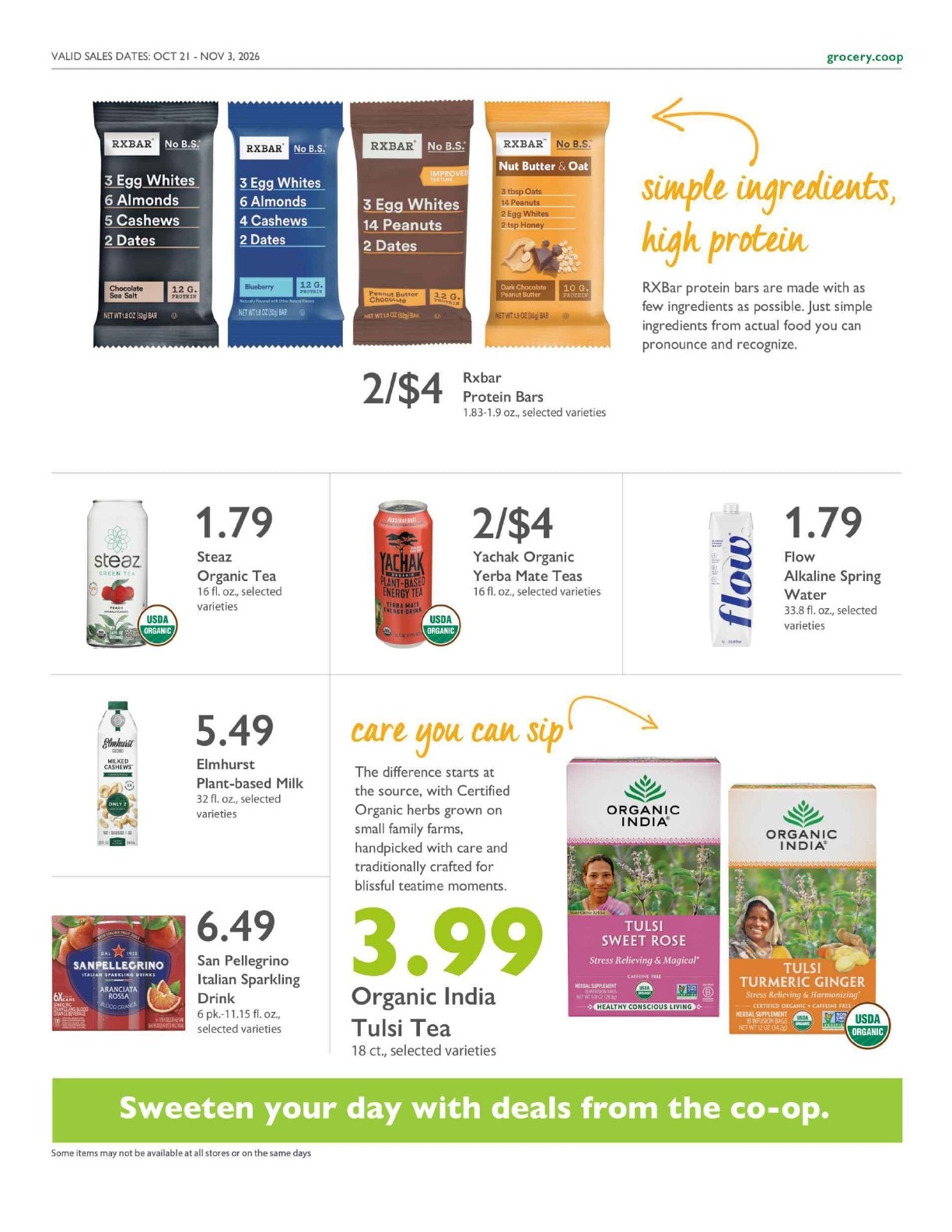 Hampden Park Co-op Co+op Deals Weekly Ad October 21 - November 3, 2026