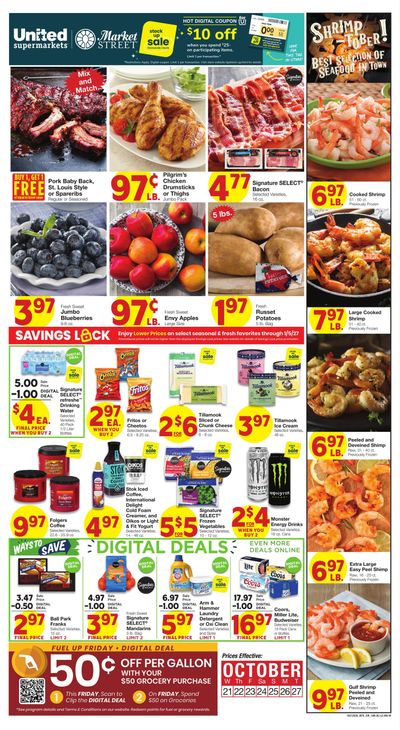 United Supermarkets (Abilene Area, TX) Weekly Ad October 21 - 27, 2026