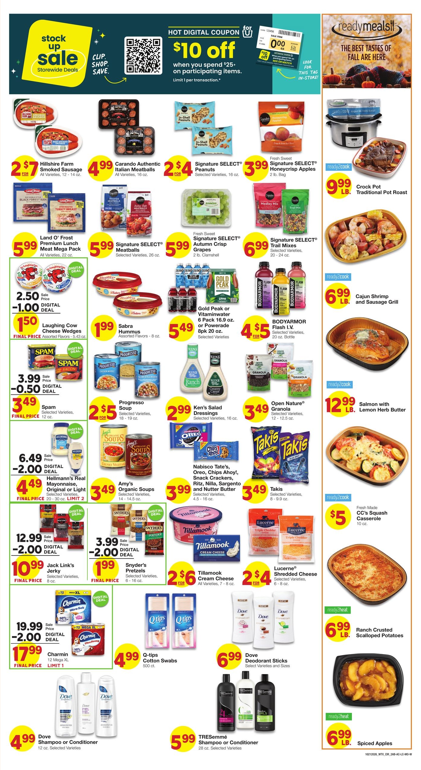 United Supermarkets (Abilene Area, TX) Weekly Ad October 21 - 27, 2026
