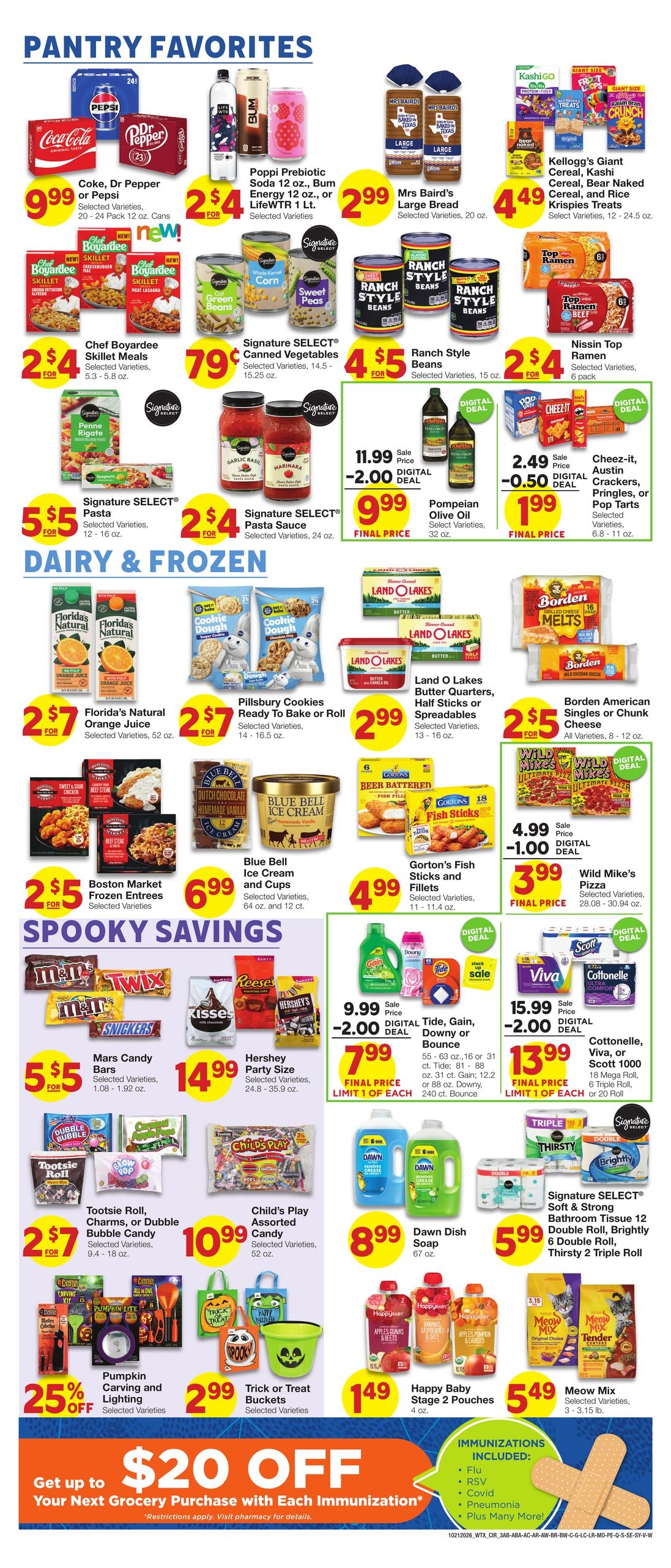 United Supermarkets (Abilene Area, TX) Weekly Ad October 21 - 27, 2026