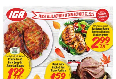 IGA (Corbin-Hawesville Area, KY) Weekly Ad October 21 - 27, 2026