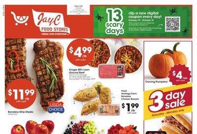 JayC Food Stores (Hanover Area, IN) Weekly Ad October 21 - 27, 2026