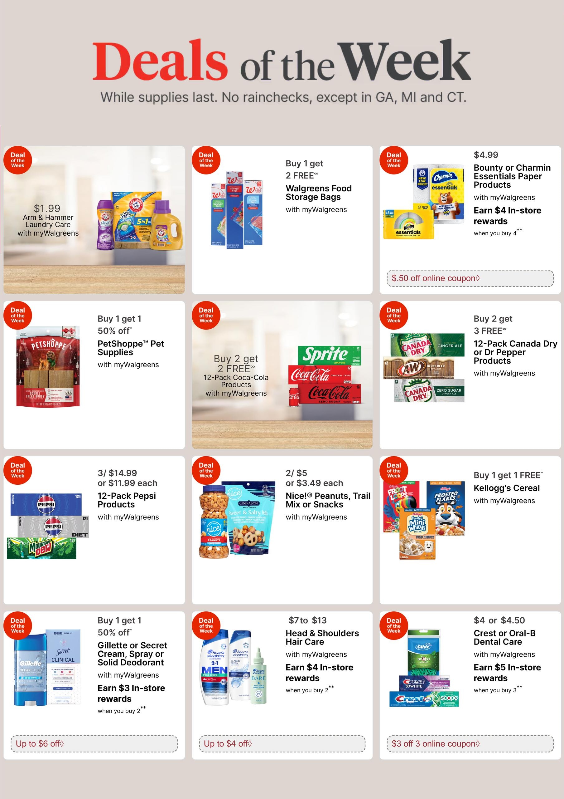 Walgreens (Alma Area, GA) Weekly Ad October 25 - 31, 2026
