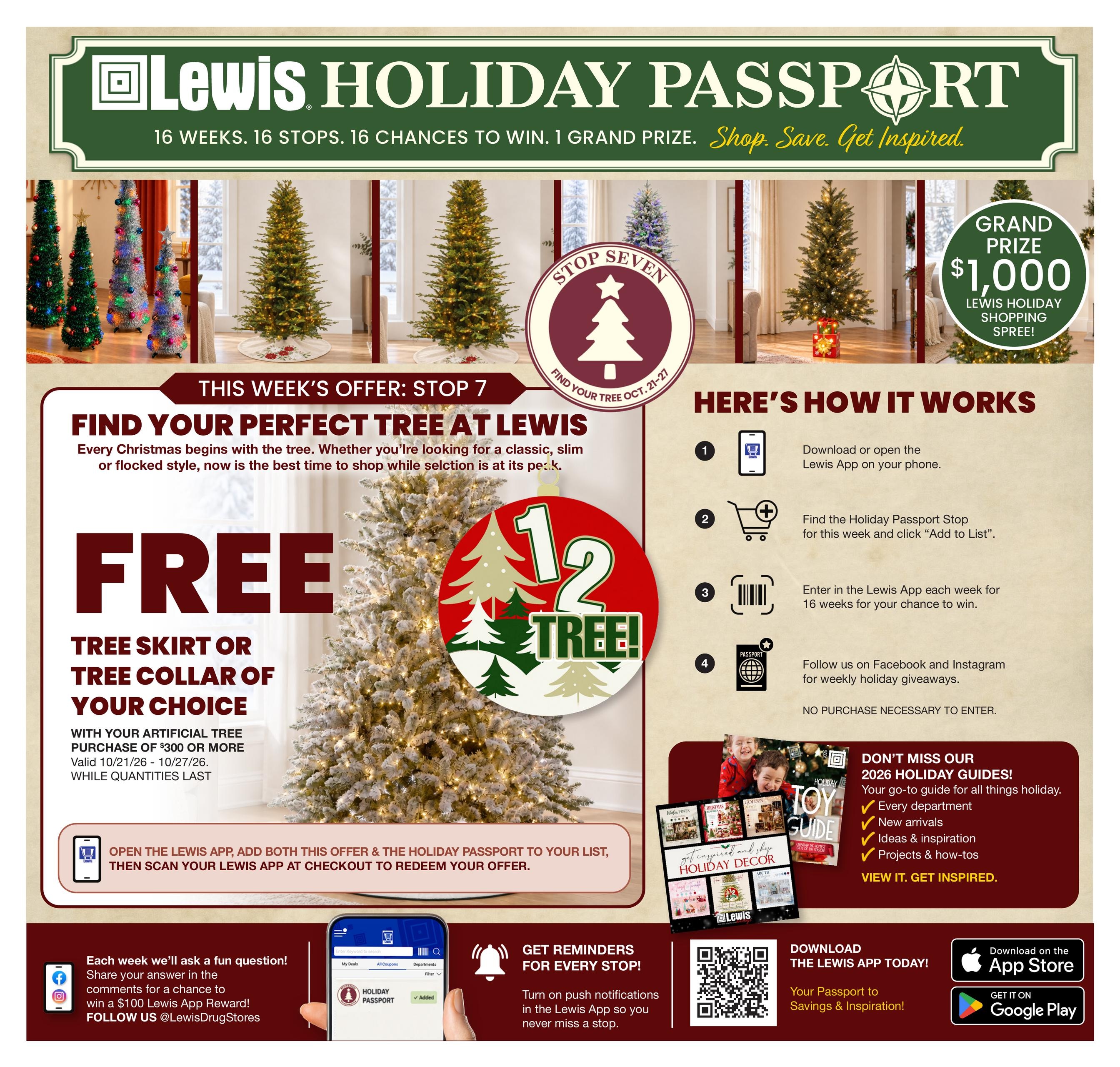 Lewis Drug Weekly Ad October 21 - 27, 2026