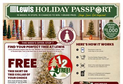 Lewis Drug Weekly Ad October 21 - 27, 2026