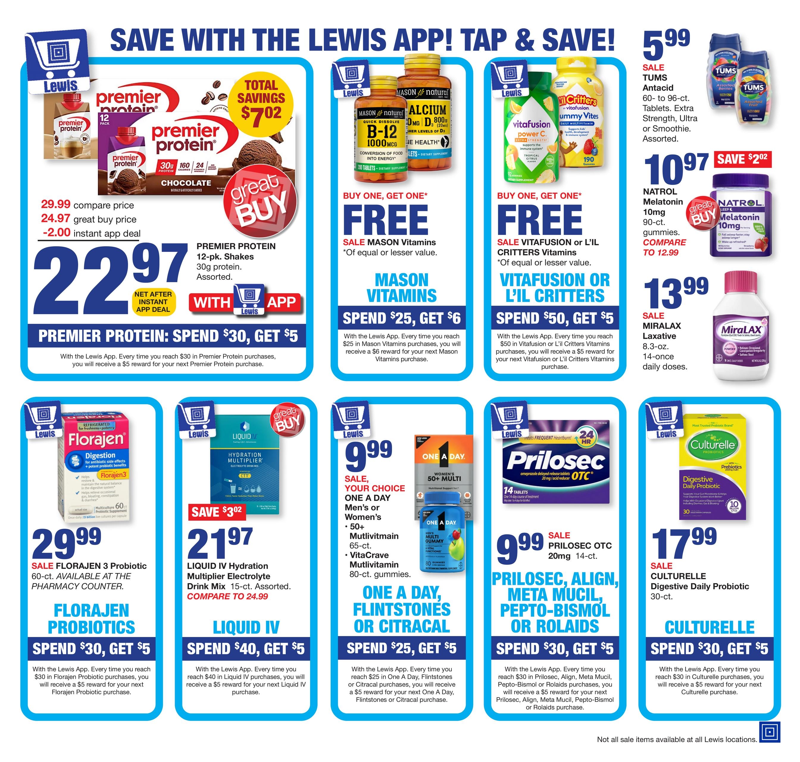 Lewis Drug Weekly Ad October 21 - 27, 2026