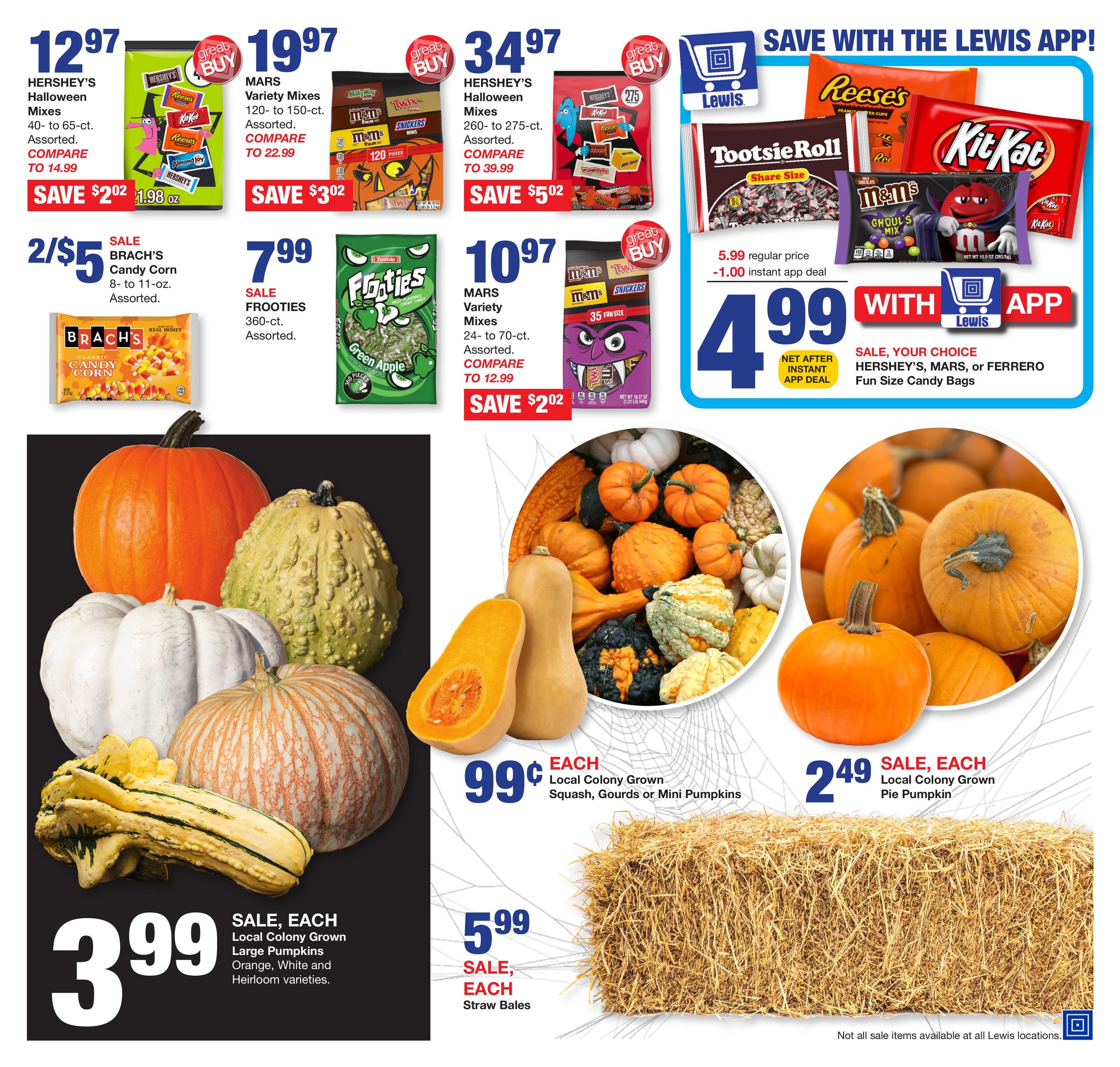 Lewis Drug Weekly Ad October 21 - 27, 2026