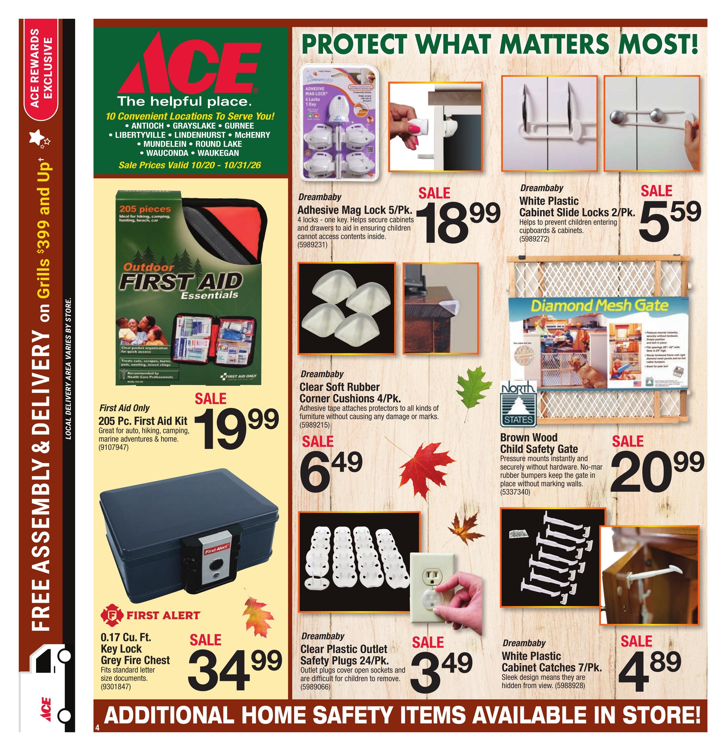 Ace Hardware Autumn Savings are Falling Sale Weekly Ad October 20 - 31, 2026