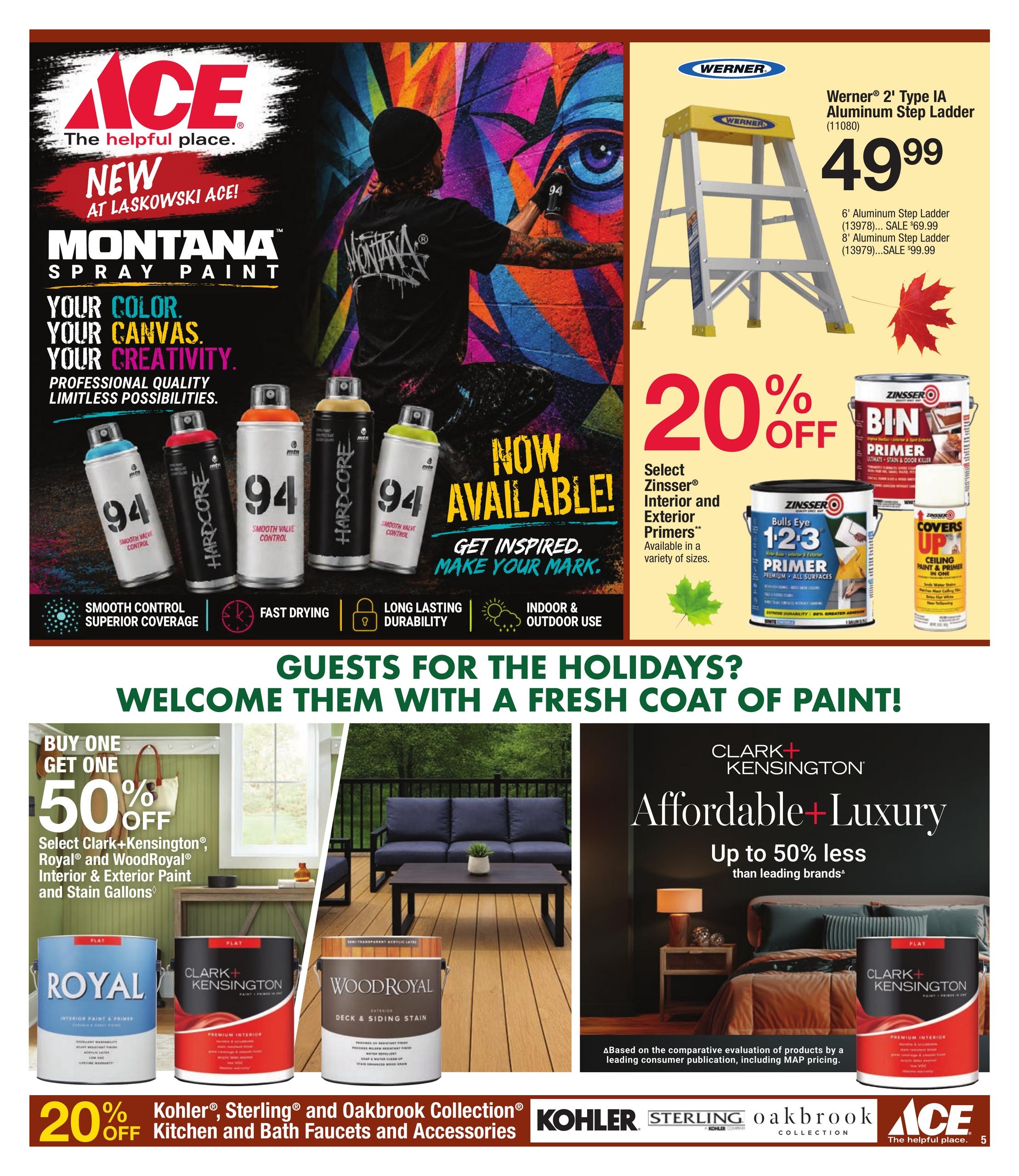 Ace Hardware Autumn Savings are Falling Sale Weekly Ad October 20 - 31, 2026