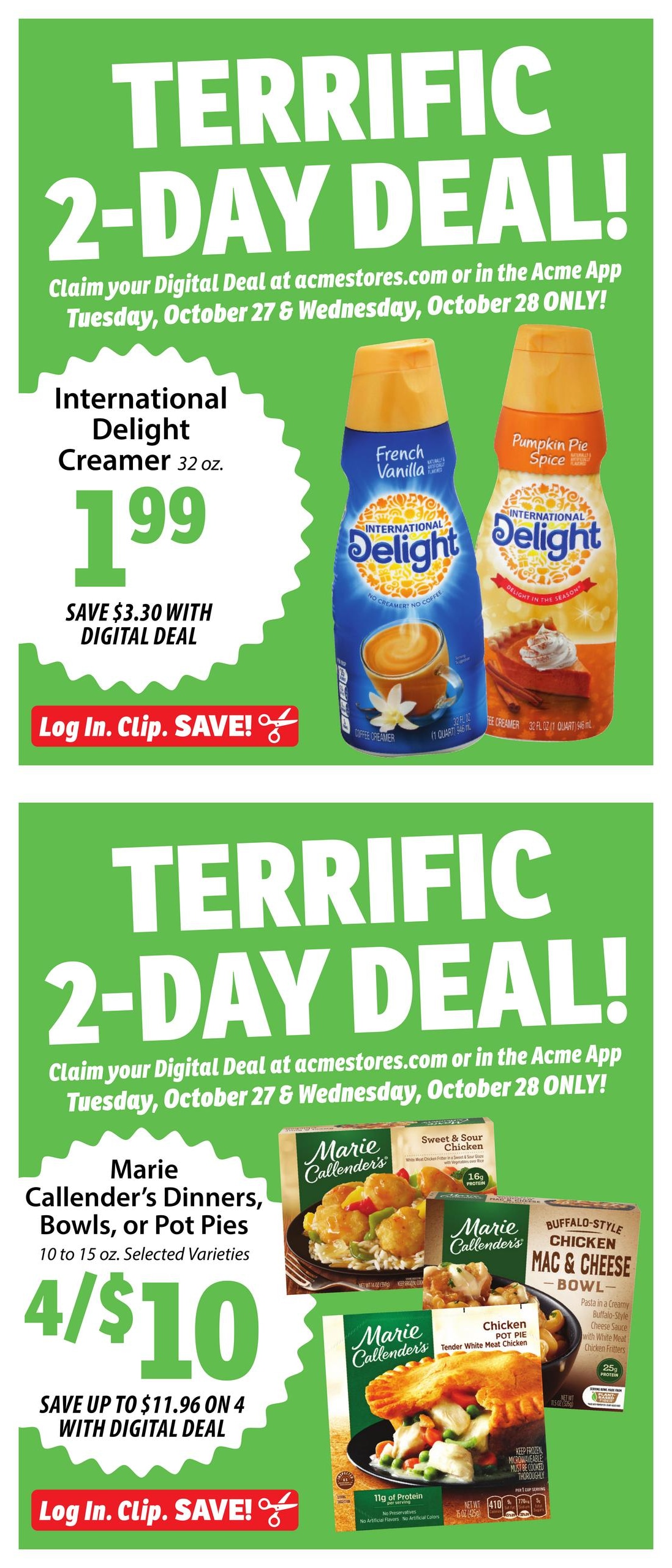 Acme Fresh Market Weekly Ad October 22 - 28, 2026