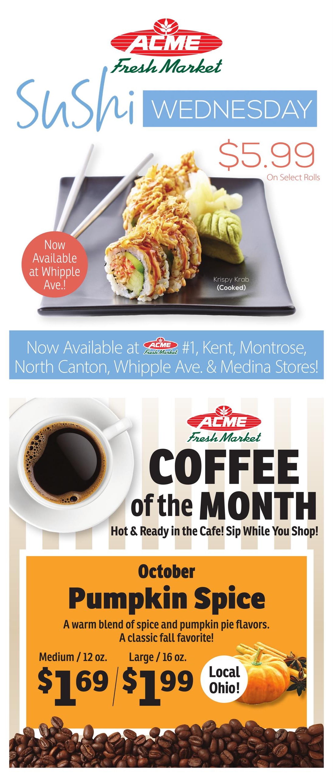 Acme Fresh Market Weekly Ad October 22 - 28, 2026