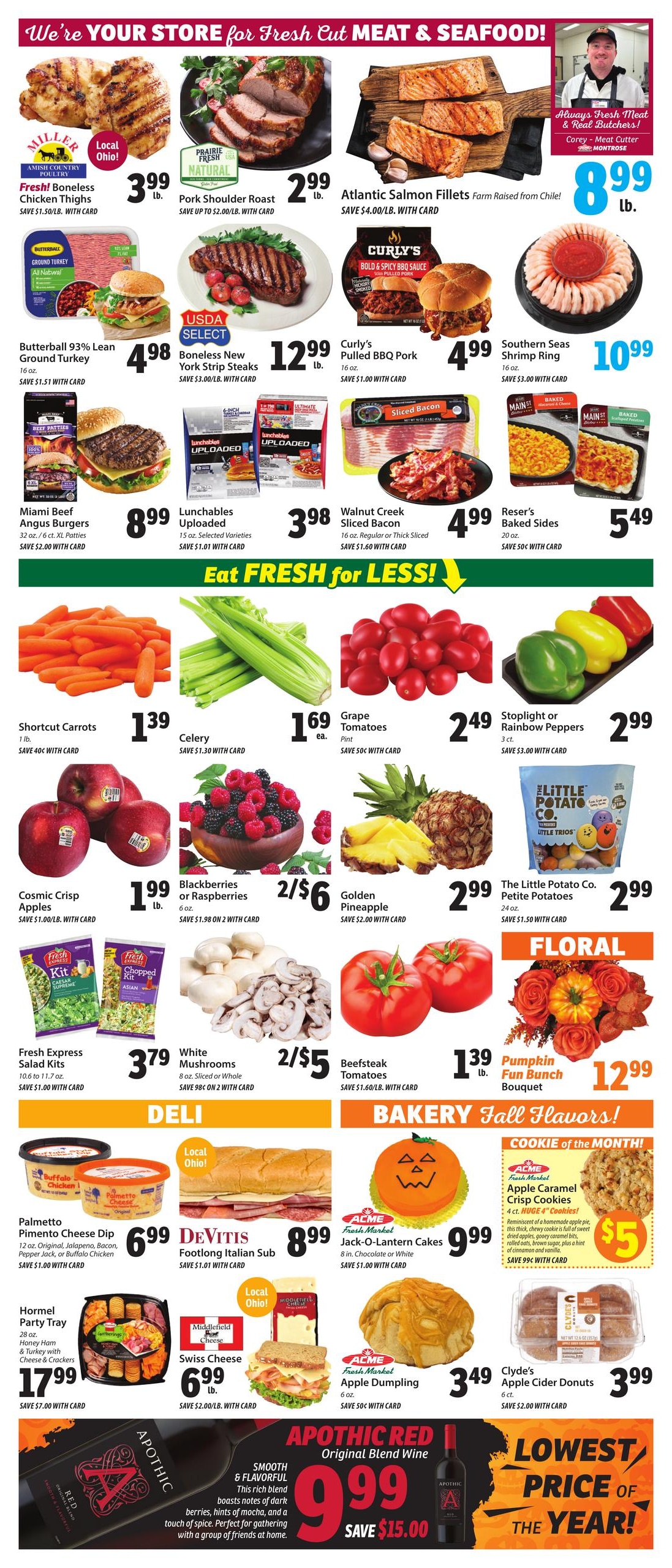 Acme Fresh Market Weekly Ad October 22 - 28, 2026