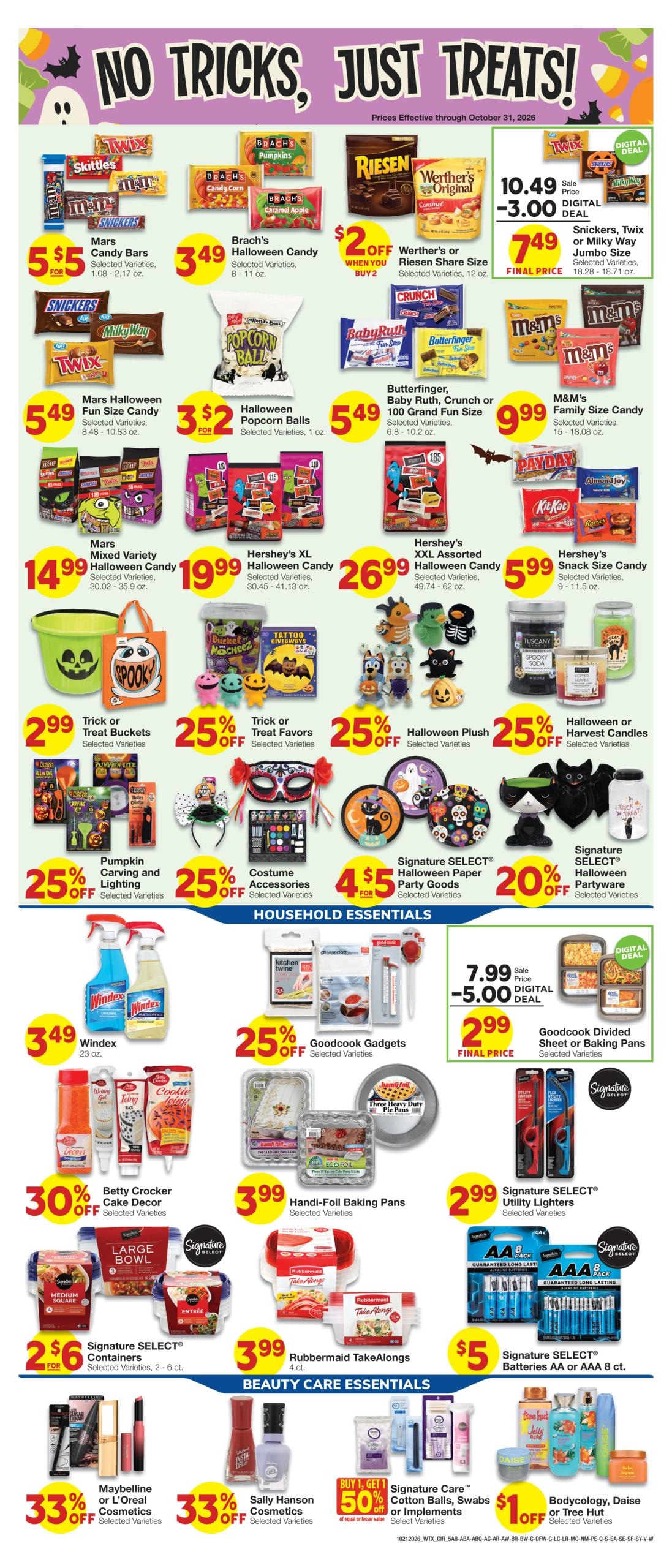 Albertsons Market (Alamogordo Area, NM) Weekly Ad October 21 - 27, 2026