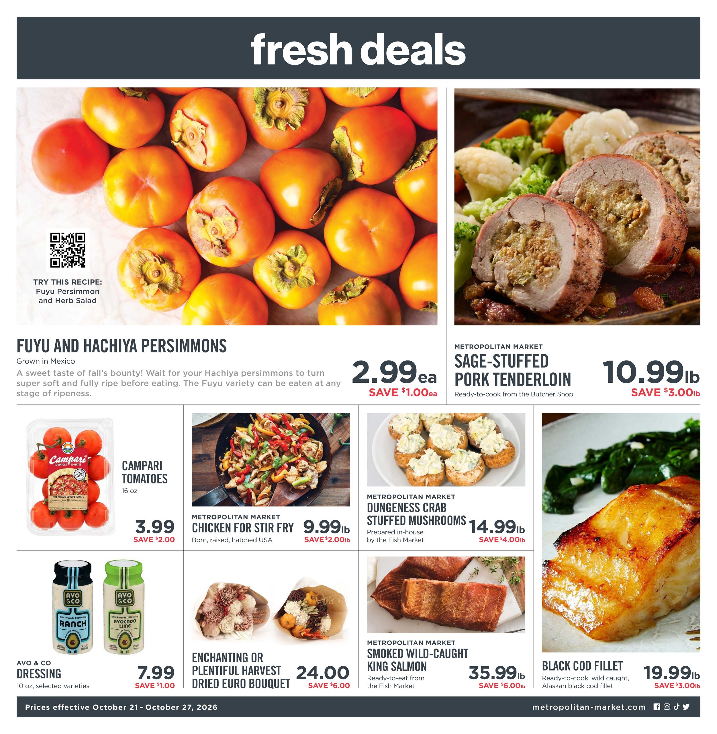 Metropolitan Market Weekly Ad October 21 - 27, 2026