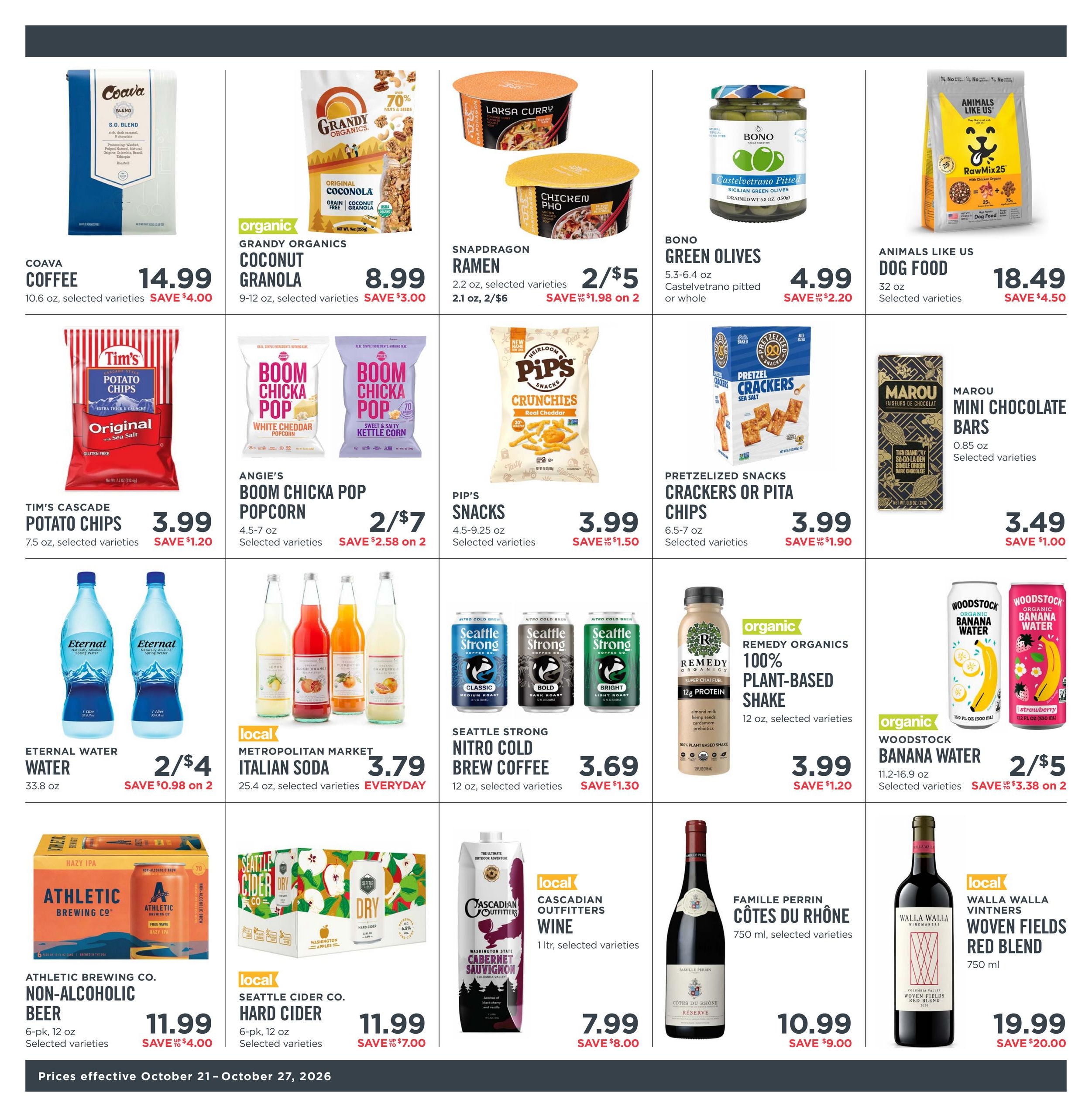 Metropolitan Market Weekly Ad October 21 - 27, 2026