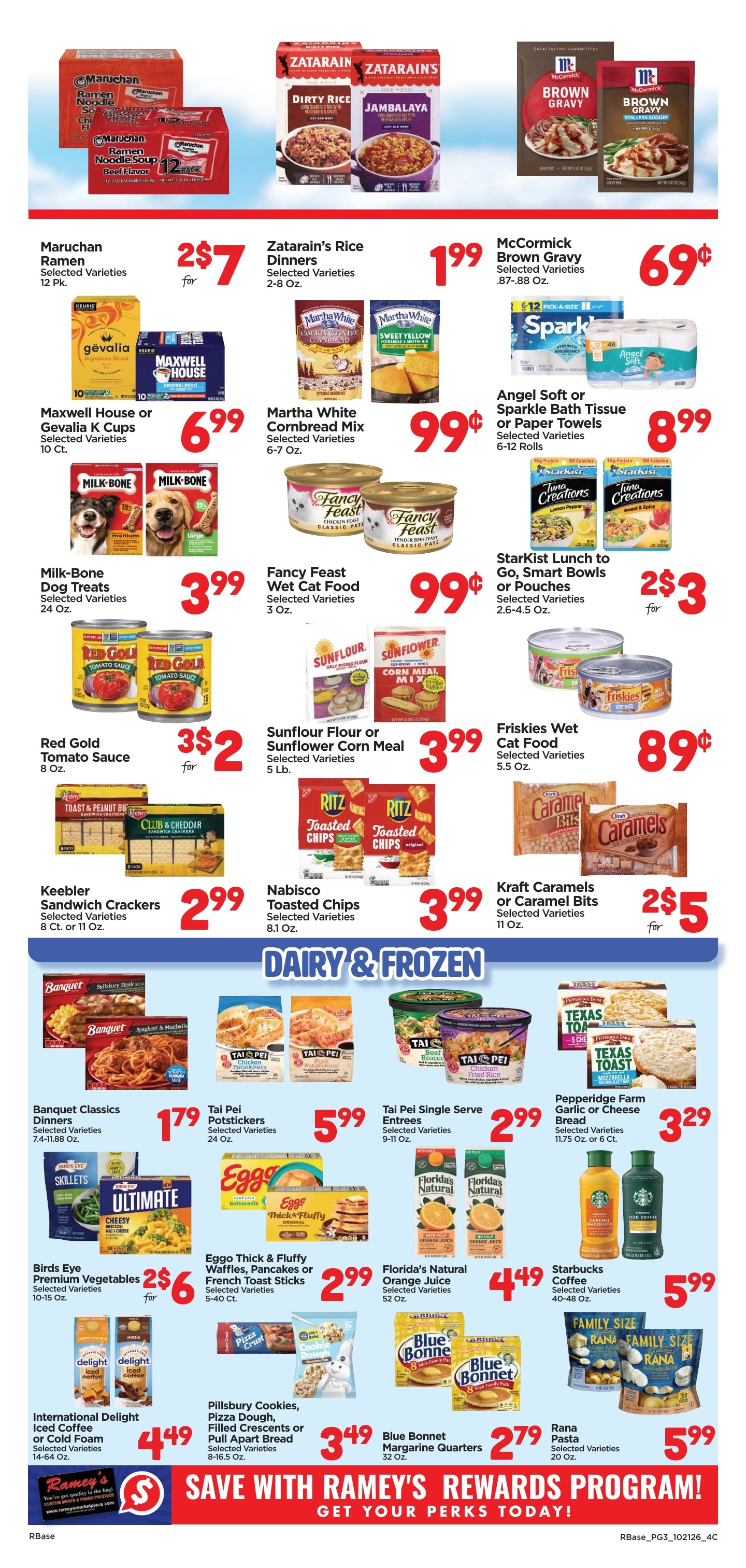 Ramey's (13561 St Stephens Ave, Chatom, AL) Weekly Ad October 21 - 27, 2026