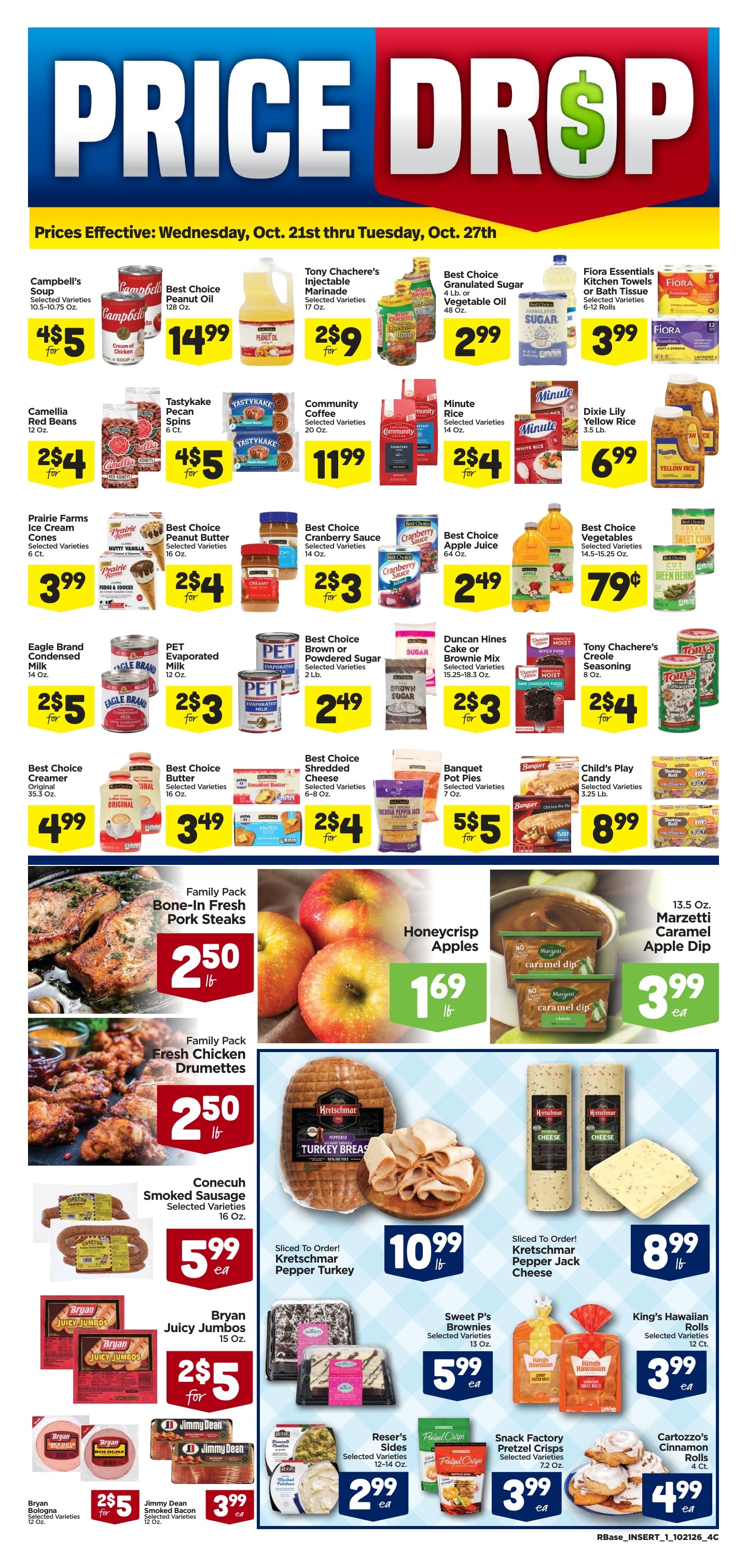 Ramey's (13561 St Stephens Ave, Chatom, AL) Weekly Ad October 21 - 27, 2026