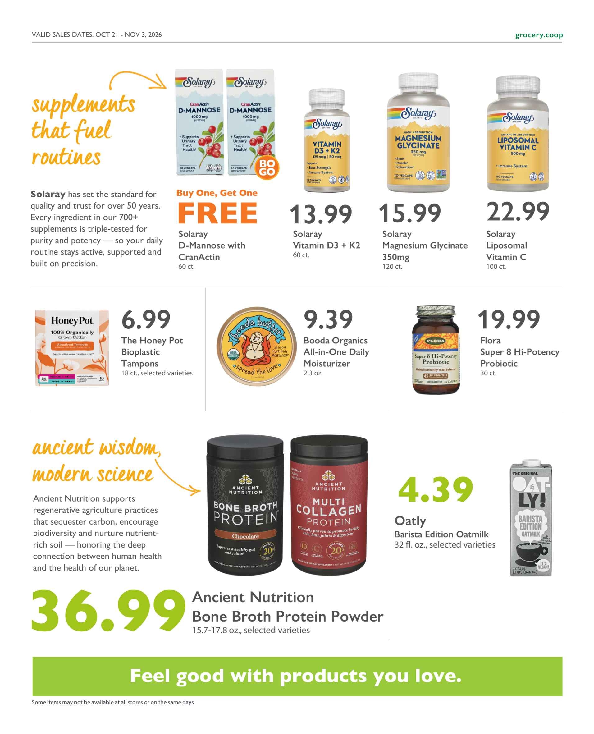 Astoria Co-op Co-op Deals Weekly Ad October 21 - November 3, 2026