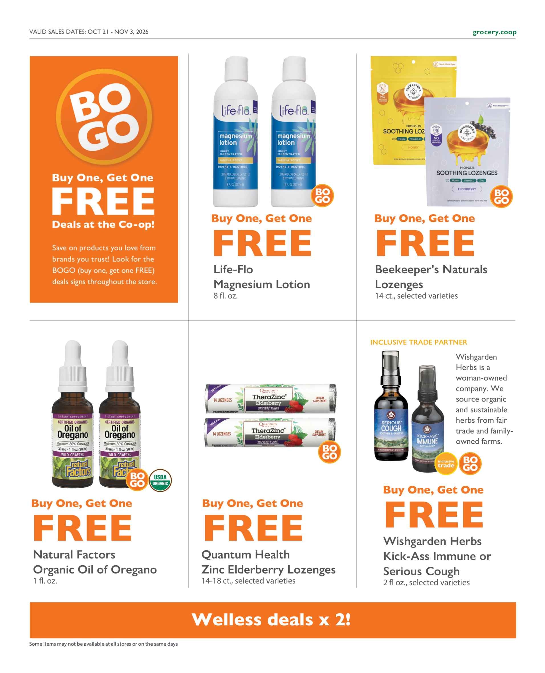 Astoria Co-op Co-op Deals Weekly Ad October 21 - November 3, 2026