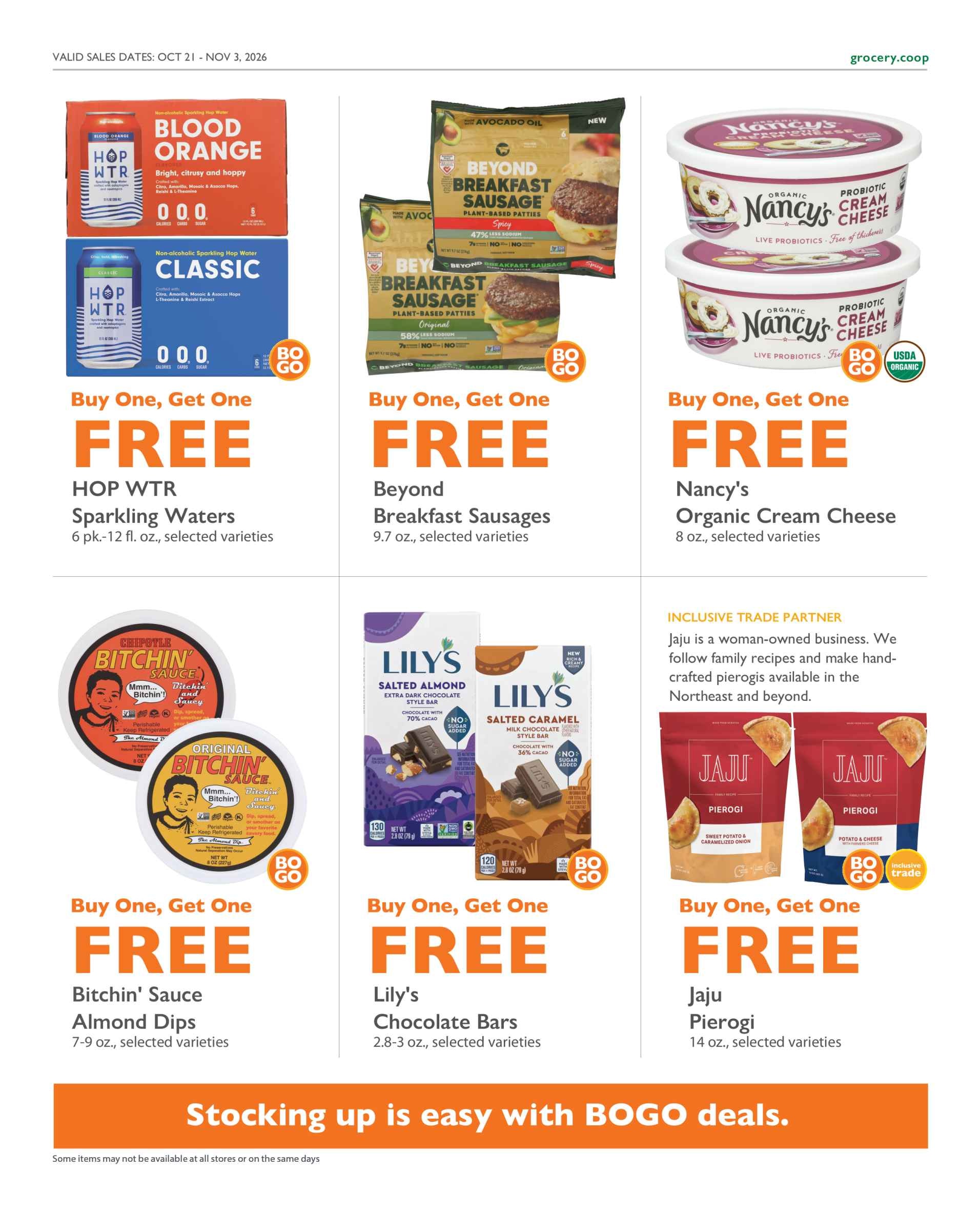 Astoria Co-op Co-op Deals Weekly Ad October 21 - November 3, 2026
