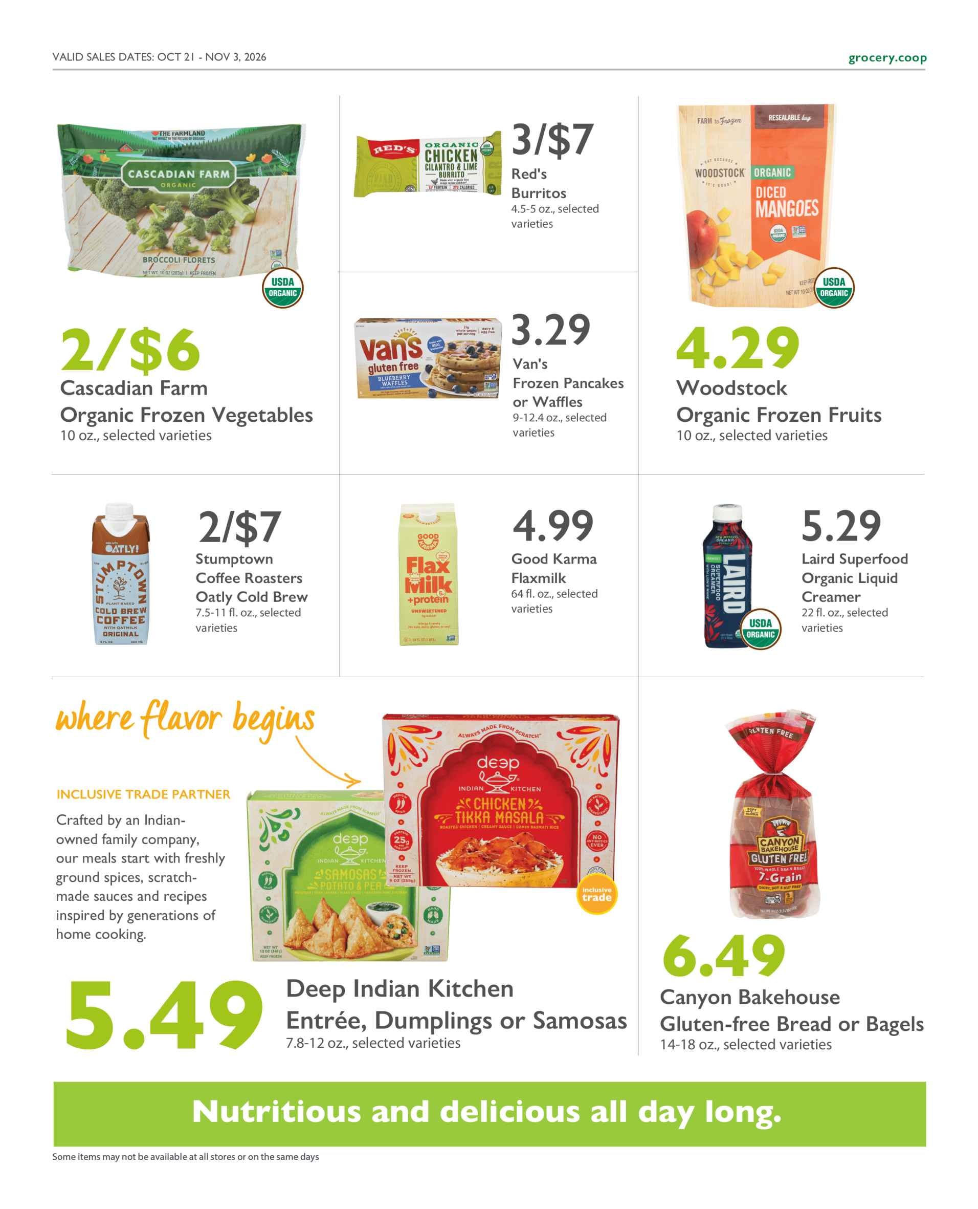 Astoria Co-op Co-op Deals Weekly Ad October 21 - November 3, 2026