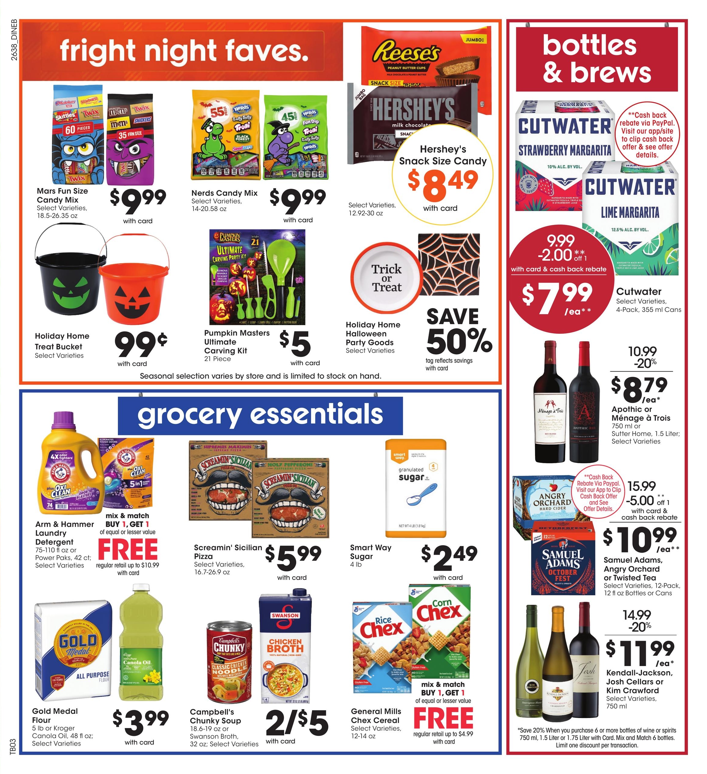 Baker's (Council Bluffs Area, IA) Weekly Ad October 21 - 27, 2026