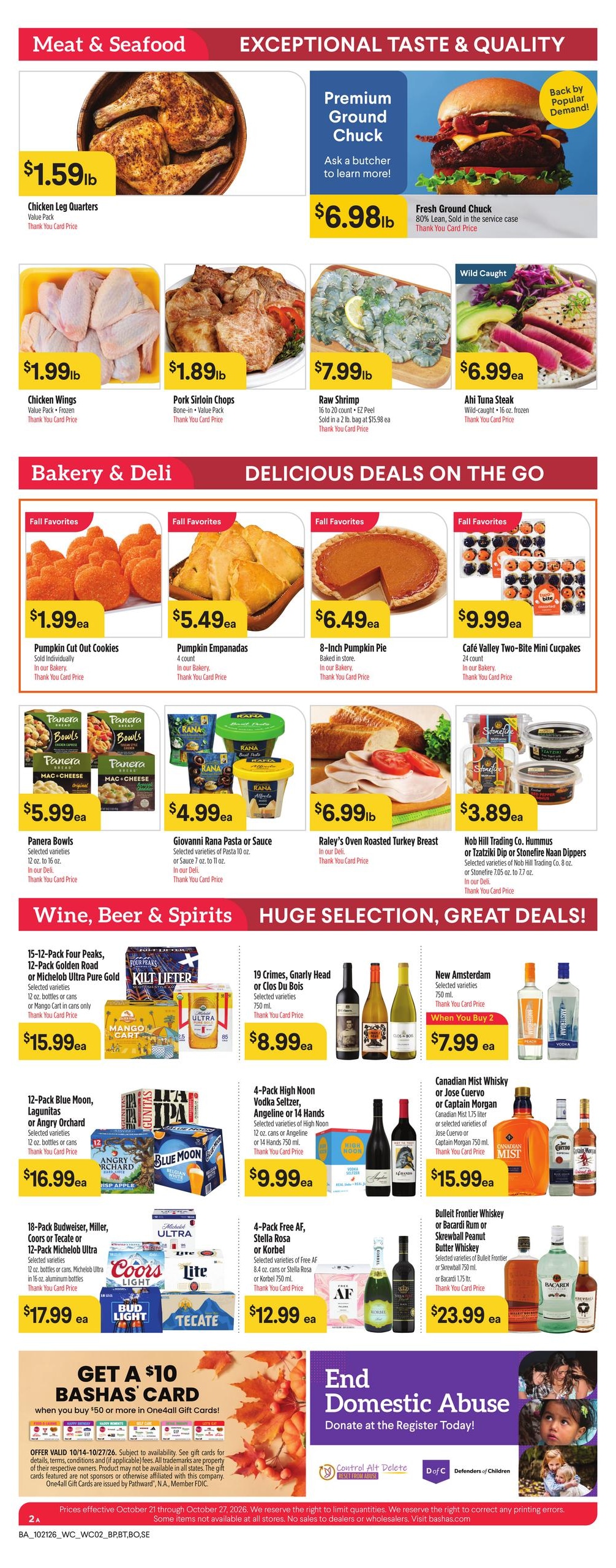 Bashas' (Apache Junction Area, AZ) Weekly Ad October 21 - 27, 2026