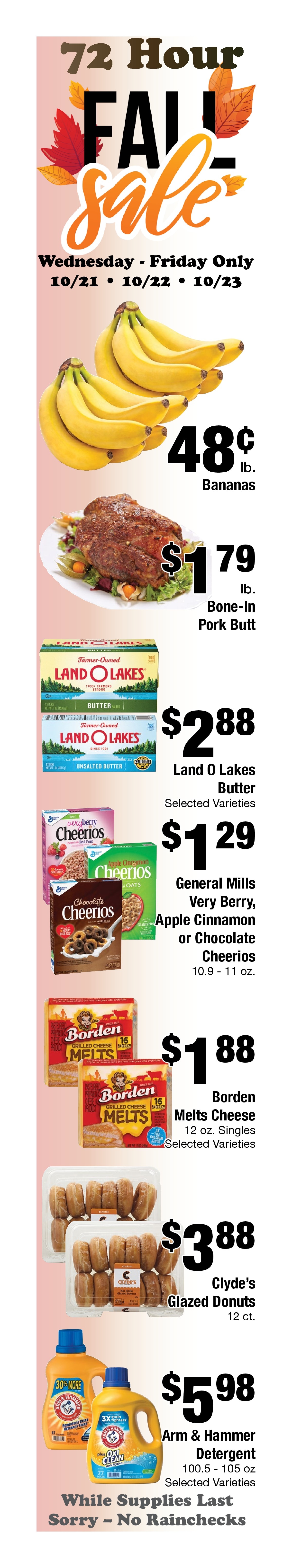 Big G Foods Great Deals This Week! Weekly Ad October 21 - 27, 2026