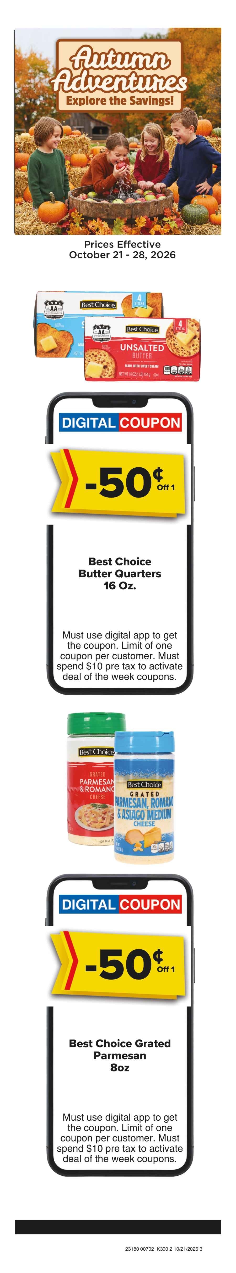 Brothers Market (Bloomfield, IA) Weekly Ad October 21 - 28, 2026