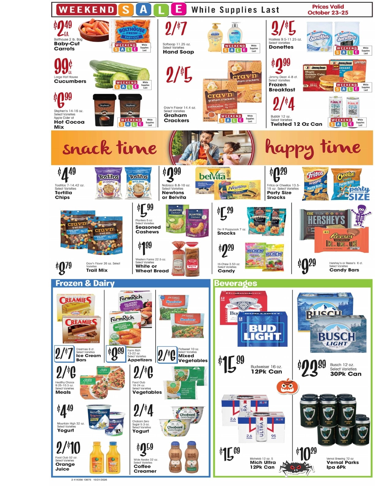 Canyon Foods Weekly Ad October 21 - 27, 2026