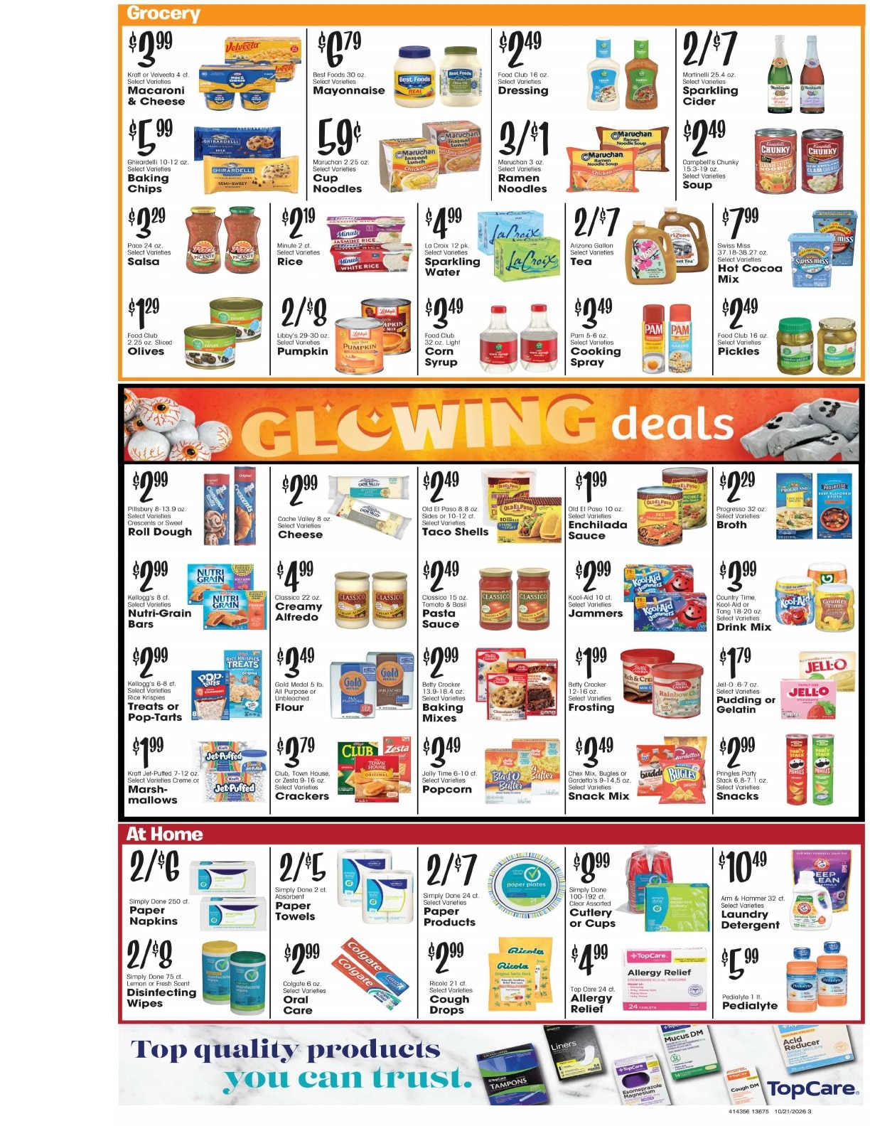 Canyon Foods Weekly Ad October 21 - 27, 2026