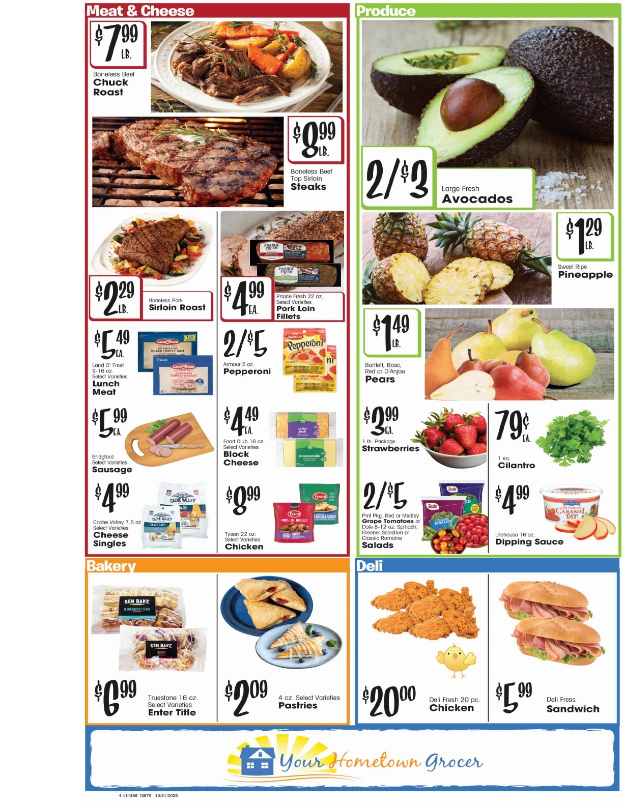 Canyon Foods Weekly Ad October 21 - 27, 2026
