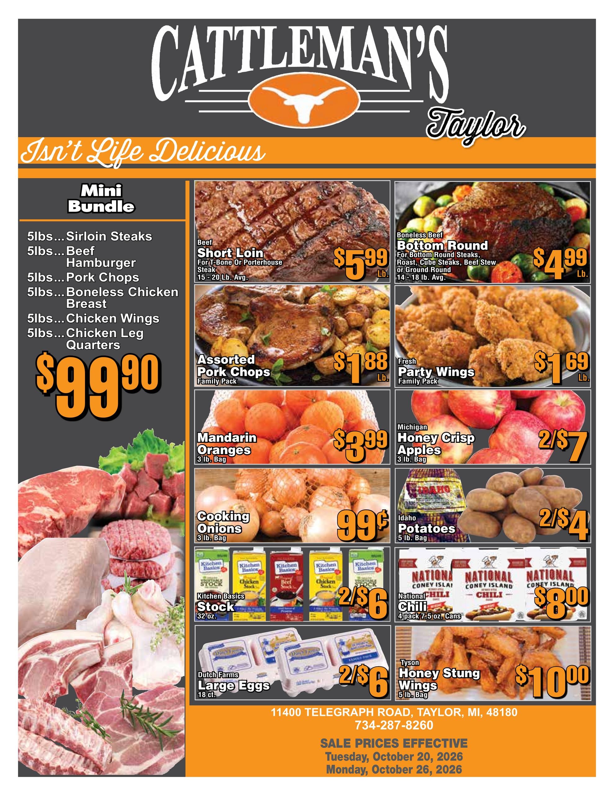 Cattleman's (Dearborn Area, MI) Weekly Ad October 20 - 26, 2026